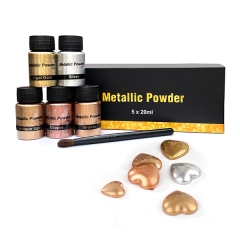 Metallic copper gold pigment powder for Epoxy Resin Polymer clay, crafts