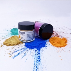 Mica pigment powder in 100g, 50g, 20g, 10ml plastic jar, for Epoxy resin, candle, soap, slime, cosmetics, nails