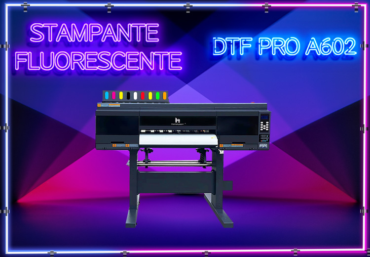 Nuova stampante fluorescente DTF: ottieni un incredibile effetto fluorescente