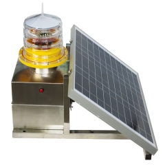 Solar Powered Medium Intensity Type B Aviation Obstruction Light