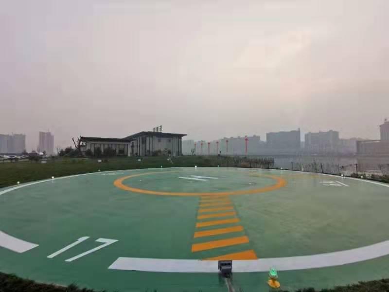 中国直升机停机坪案例