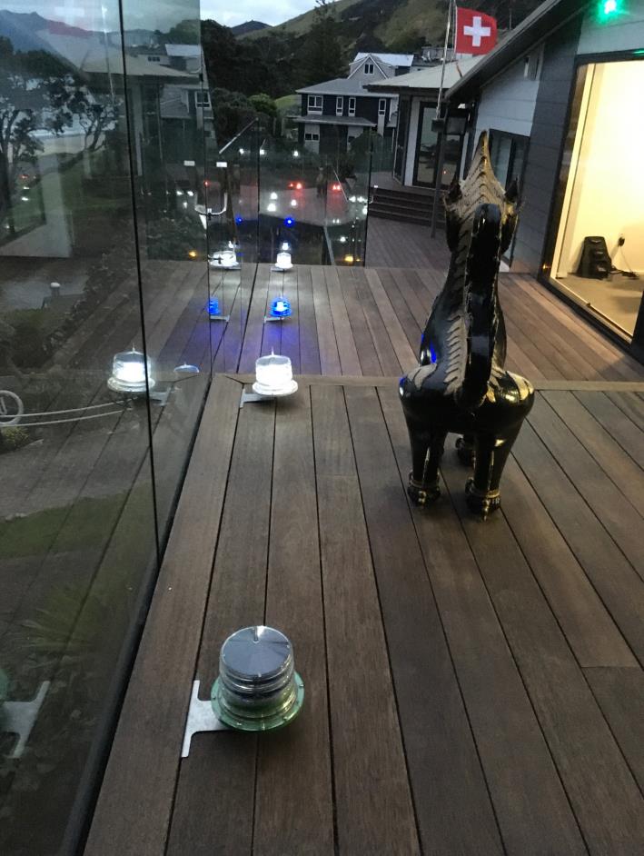 Solar Marine Lights Project on Waikato Seaside Resort,New Zealand