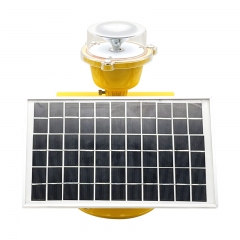 Solar Powered Low Intensity Obstruction Light