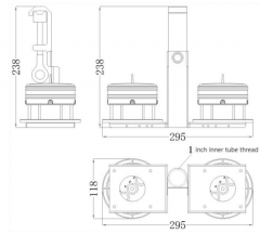 Anti-collision LED Solar Warning Light