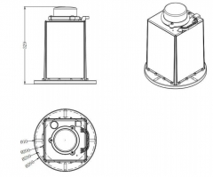 IP68 5 Colors Optional Portable Solar Navigation Buoy Lantern 4-6NM