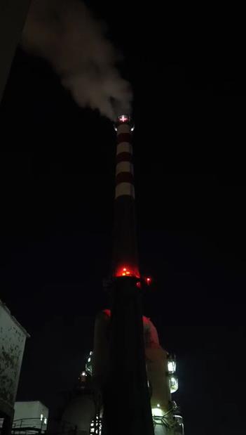 The Obstacle Light Project of Harbin Veolia Thermal Power Project