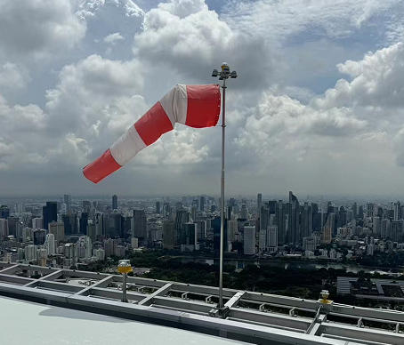 Helipad Lighting System Project in Thailand