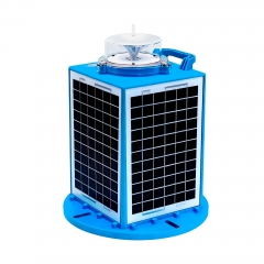IP68 Five Colors Optional Portable Solar Navigation Buoy Lantern 4-6NM