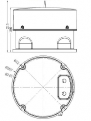 ICAO Approved Medium Intensity Type A Aircraft Warning Light