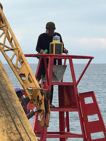 印尼Batulicin（巴都利金）海上浮标项目