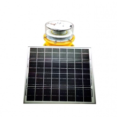 Solar Powered Medium Intensity Type B Dual Aviation Obstruction Light
