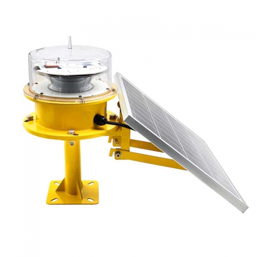 Solar Power Medium intensity Type B Aviation Obstruction Light