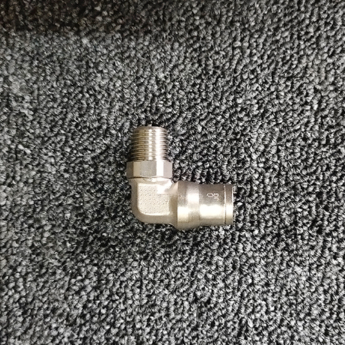 Right angle quick connector 22529697 for Ingersoll Rand air compressor