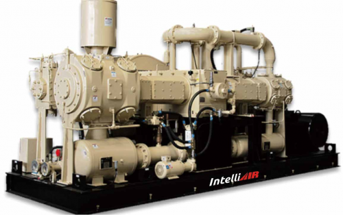 Horizontally Opposed Four-stage Compression Oil-free Machine (Heavy-duty Water-cooled Type)