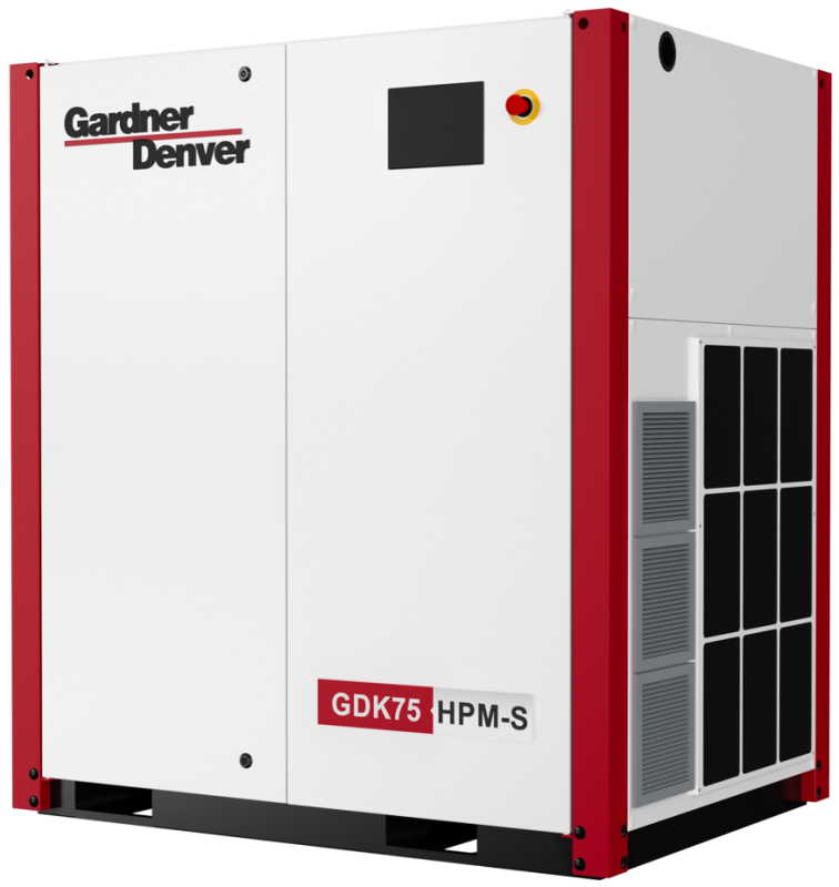 GDK HPM-S Oil-Injected Permanent Magnet Variable Frequency Screw Air Compressor - Energy Saving, High Efficiency, 7-75kW