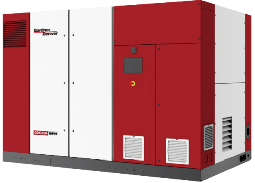 GDK Series Screw Air Compressor 7-10bar - Permanent Magnet Variable Speed Drive - Low Noise