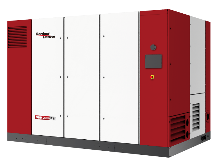 GDK Series Screw Air Compressor 7-10bar - Permanent Magnet Variable Speed Drive - Low Noise