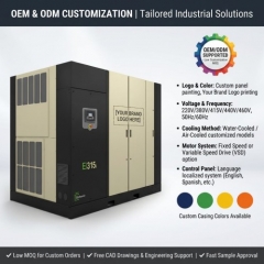 Ingersoll Rand E315I Oil-Free Rotary Screw Air Compressor315kw 420HP Heavy-Duty Powerhouse