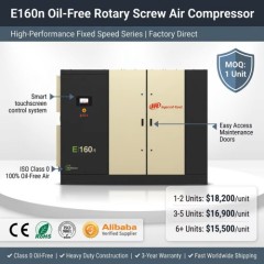Ingersoll Rand E160n Oil-Free Variable Speed Drive (VSD) Air Compressor160kw