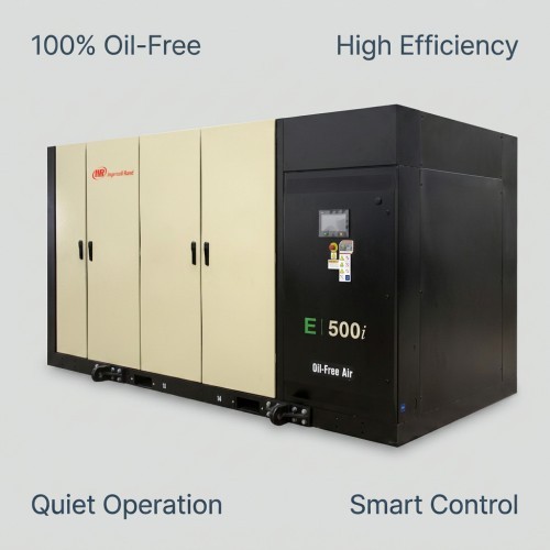 Ingersoll Rand E500I Oil-Free Rotary Screw Air Compressor 500kw