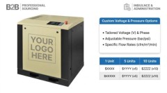 Ingersoll Rand W5I 3.7kw 5HP Oil-Free Scroll Air Compressor 100% Class 0 Certified Clean Air