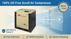Ingersoll Rand W5I 3.7kw 5HP Oil-Free Scroll Air Compressor 100% Class 0 Certified Clean Air