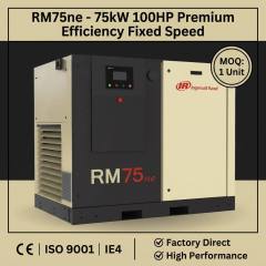 Ingersoll Rand RM75ne 75kw 100HP Nextgen Premium Efficiency Variable Speed Drive (VSD) Rotary Screw Air Compressor