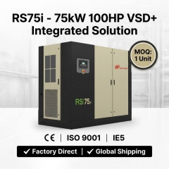 Ingersoll Rand RS75I 75kw 100HP Nextgen Fixed Speed Rotary Screw Air Compressor