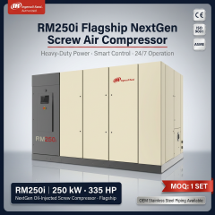 Ingersoll Rand RM250I 250kw 335HP Single Stage Low Pressure Oil-Less Screw Air Compressor
