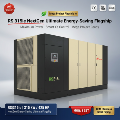 Ingersoll Rand RS315ie 315kw 420HP Oil-Injected Rotary Screw Air Compressor