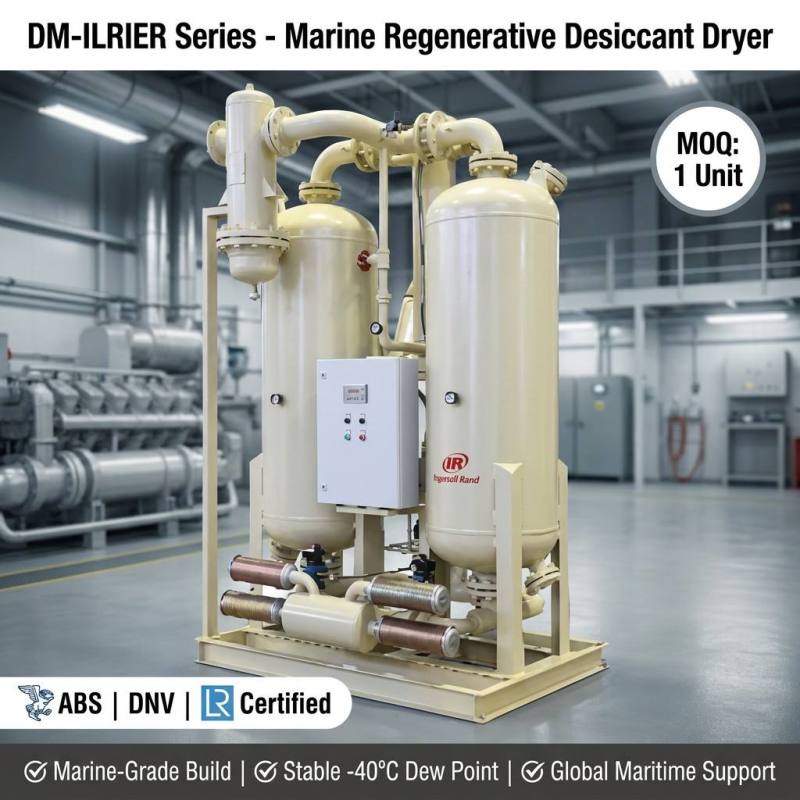 Ingersoll Rand Dm-Ilr/Ier Series Marine Regenerative Desiccant Air Dryer