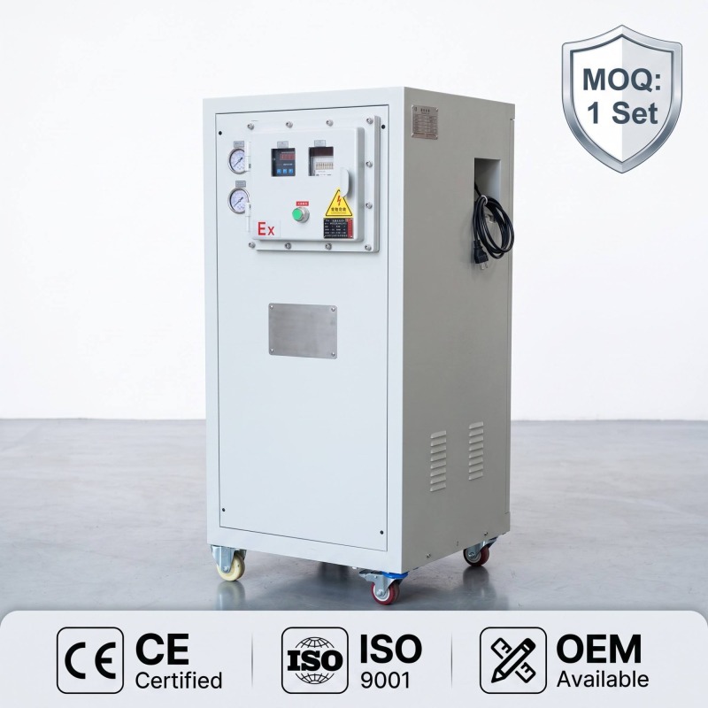 Professional PLC Control Box Nitrogen Generator Automatic High Efficiency N2 Generating Machine for Electronics