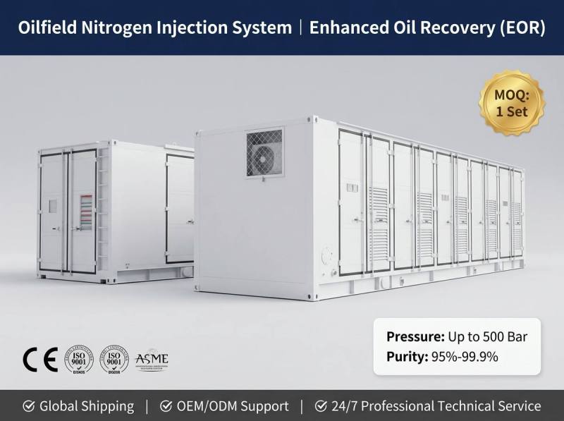 Containerized High Pressure Psa Nitrogen Generator for Oilfield Enhanced Oil Recovery (EOR) and Well Stimulation