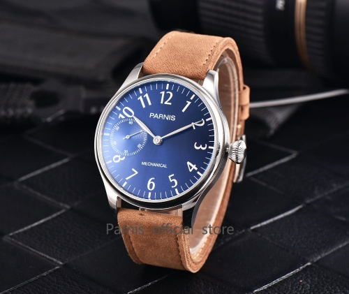 Parnis hand wind outlet watch