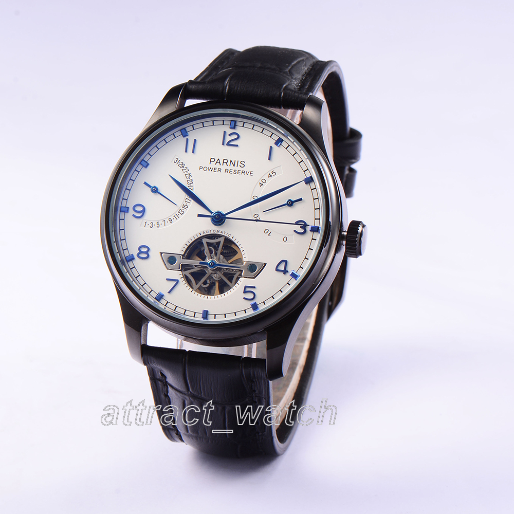 43mm Parnis Automatic Movement Men s Boys Casual Watch Power