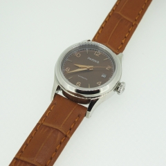 Coffee Dial, Silver Bezel