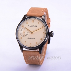 PVD Black Case, Beige Dial