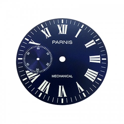 para Tianjin ST3600 / ETA6497 Movimiento 38,8 mm Esfera de reloj Parnis Wirstwatch Plate
