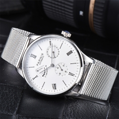 White Dial,Silver Stainless Bracelet