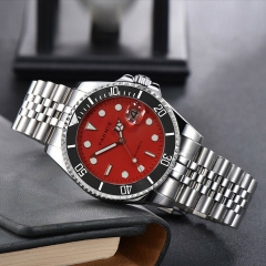 Red with Black Bezel