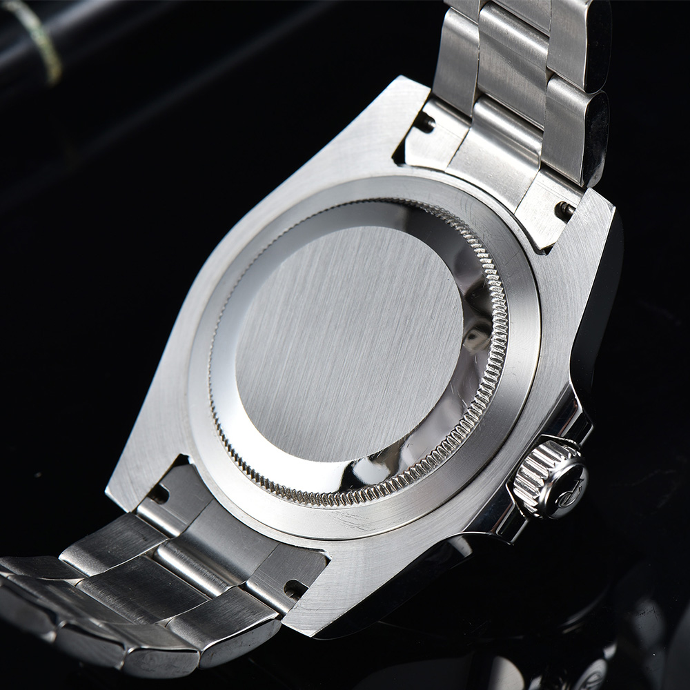 40mm Parnis Automatic Mechanical Men Wristwatch GMT Luminous Watch