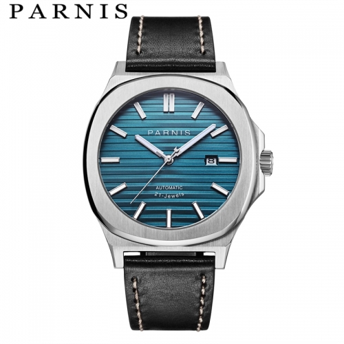 42mm Parnis Sapphire Crystal Miyota Automatic Men Mechanical Watch Luminous Mark