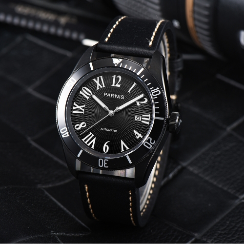 41mm Parnis Sapphire Crystal Miyota Automatic Men's Watch Luminous Marker 10 ATM Waterproof