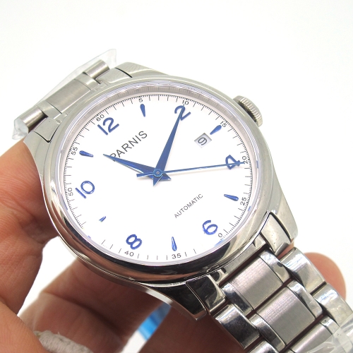 38 mm parnis Sapphire Crystal 21 Jewels miyota movimiento automático boy reloj masculino