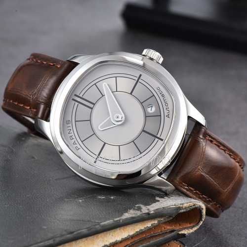 41mm Parnis 5ATM  Stainless Steel Sapphire Glass 12 Hours Show Automatic Men Watch