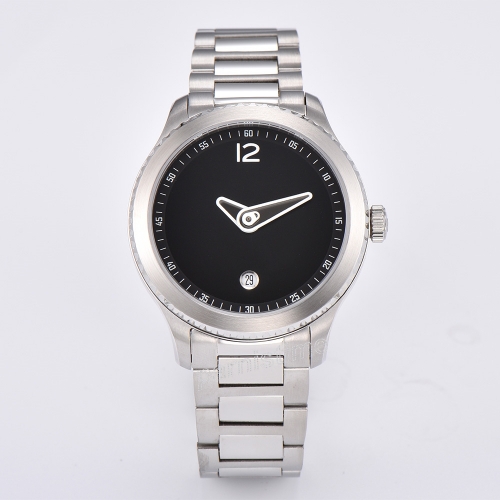 41mm Parnis 5ATM Stainless Steel Sapphire Glass 12 Hours Show Automatic Round Case Men Watch