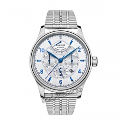 43mm Parnis Miyota9100 Miyota9120 Power Reserve Automatic Men's Watch Month Date Day 24-hours