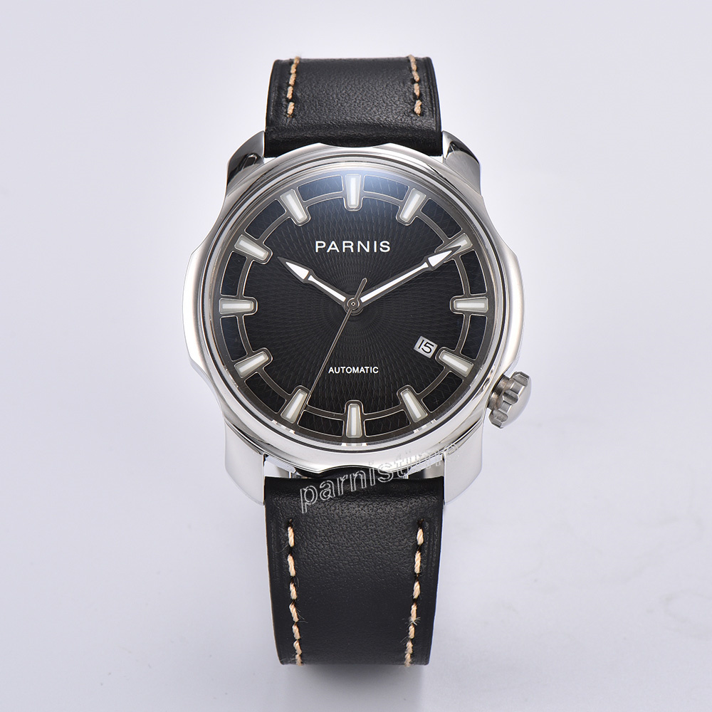 42mm Parnis Blue Romantic Starry Sky Dial Sapphire Crystal Men ...