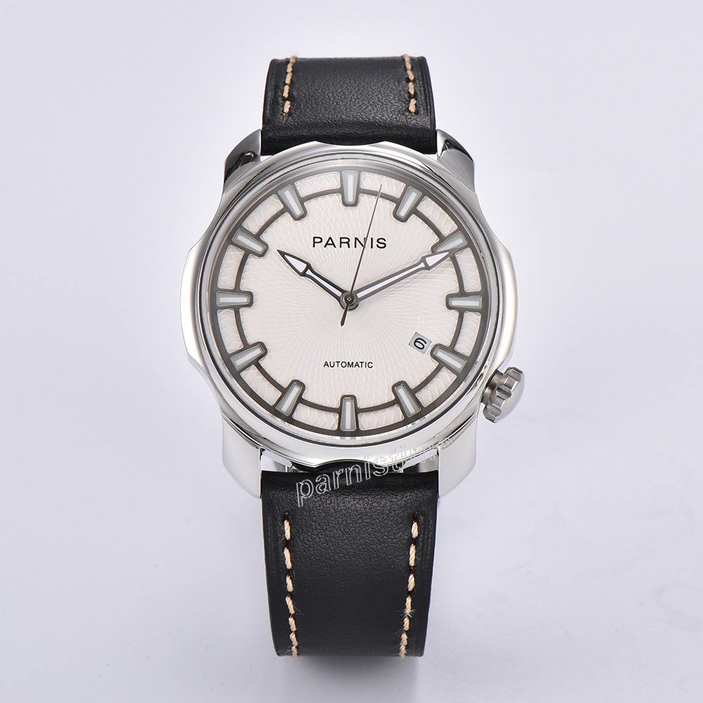 42mm Parnis Blue Romantic Starry Sky Dial Sapphire Crystal Men ...