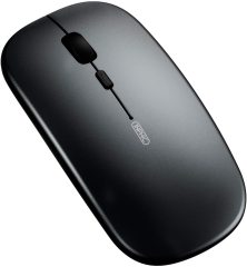 Bluetooth Mouse, Inphic Three-mode Slim Silent Rechargeable Bluetooth Wireless Mouse (Bluetooth 5.0/3.0+ 2.4G), 1600DPI Portable Mouse for Laptop PC Computer, Android,Windows MacBook (Black)